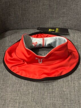 Titan Battlegear Hockey Neck Guard Cut Resistant Adult Large XL Red New